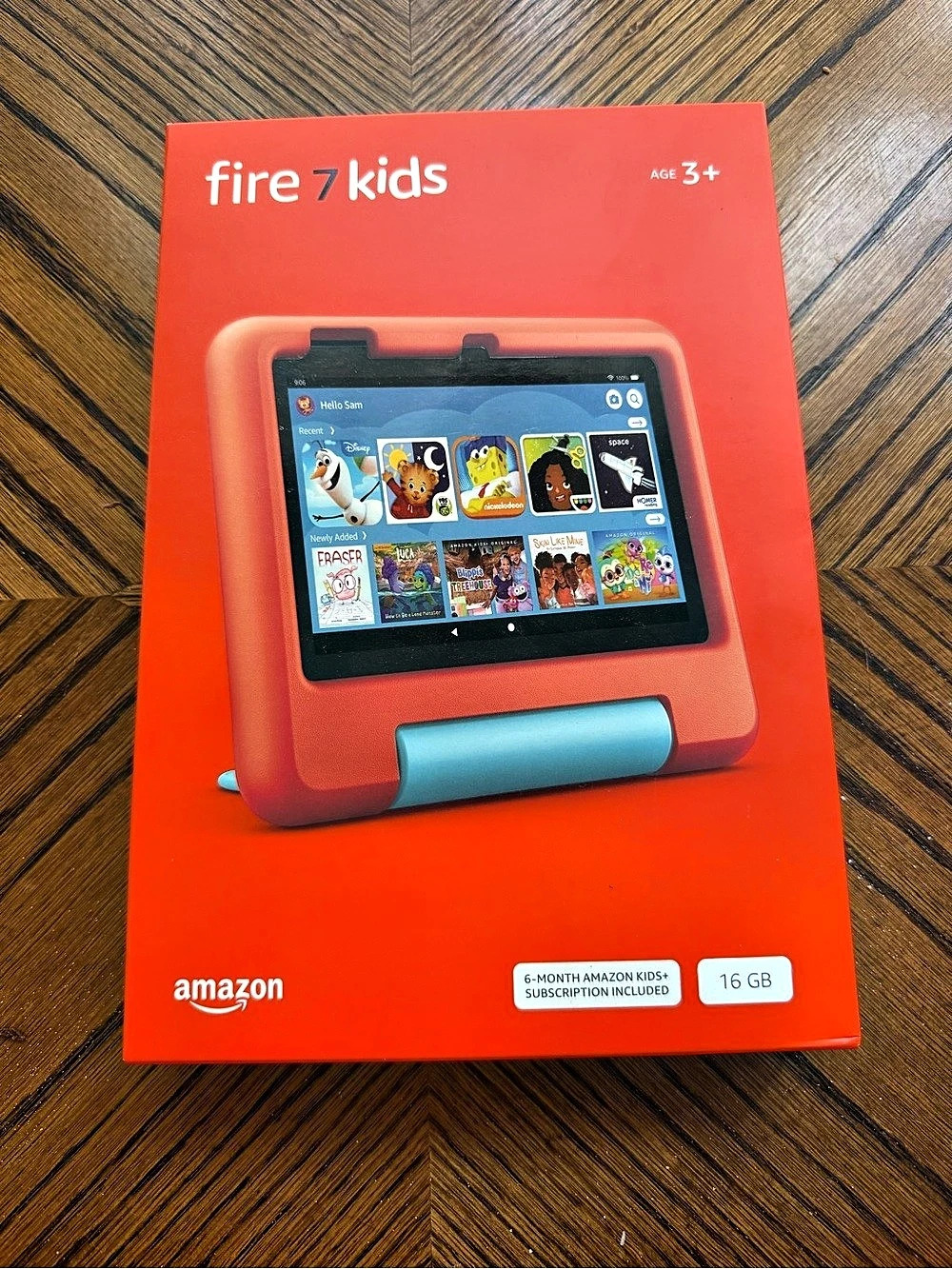 Amazon Fire 7 Kids Tablet 16GB Red & Blue